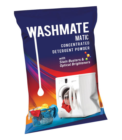 Picture of WASHMATE MATIC CONCENTRATED DETERGENT POWDER (500 G)