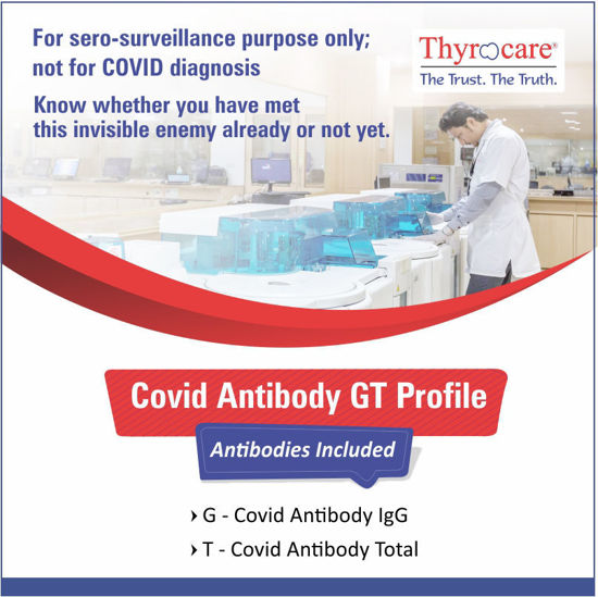 Thyrocare COVID Antibody GT (CLIA and ELISA) hyderabad