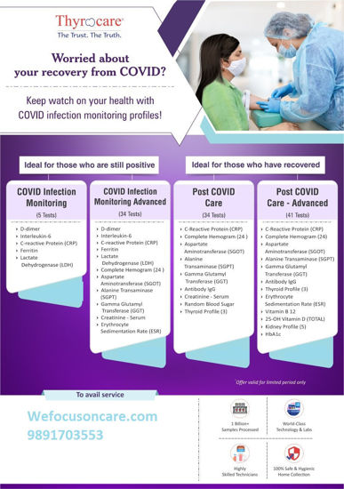 Covid infection monitoring